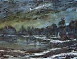 Blauwe Nevels - BlueMist  -  Oi l- 80x120cm
