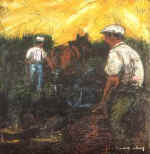 DeAardappelrooiers-ThePotatoHarvesters-Oil-120x120cm